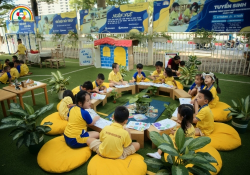 CÙNG TINY FLOWER MONTESSORI SCHOOL NHÌN LẠI NGÀY HỘI SÁCH