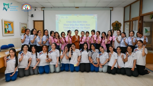 TOUCHING MONTESSORI – THE BEGINNING OF A JOURNEY FOR FUTURE EDUCATORS 