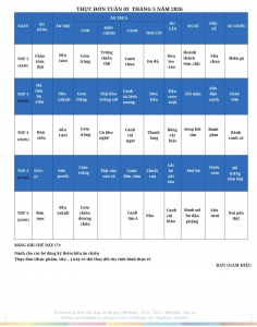 WEEKLY MENU 5.3 - 2026