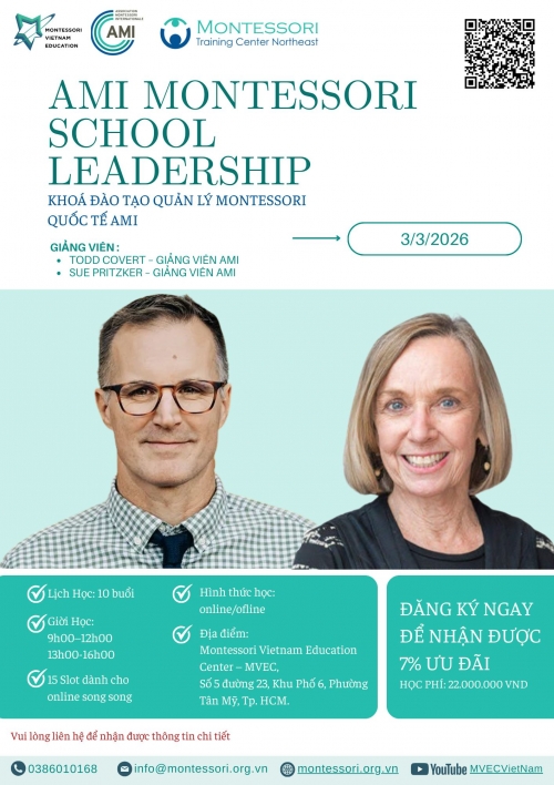 Tổng kết Khóa Quản lý & Lãnh đạo Trường Montessori tại Việt Nam