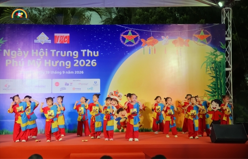 TINY FLOWER MONTESSORI RỘN RÀNG ĐÓN TRUNG THU TẠI PHÚ MỸ HƯNG 2026
