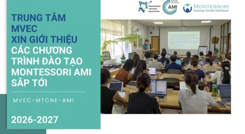 Explore MVEC's Upcoming AMI Montessori Training Programs