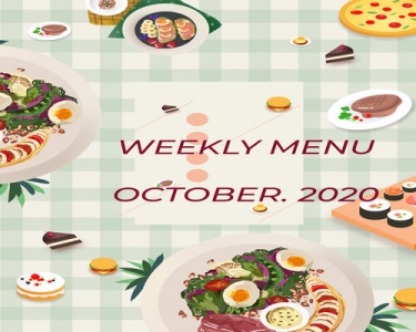 Daily Menu - Week 5/ September 2020 (For 2-6 children)