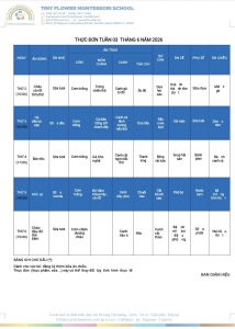 Weekly Menu 6.3 - 2026