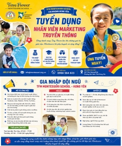TUYỂN DỤNG VỊ TRÍ TRUYỀN THÔNG MARKETING